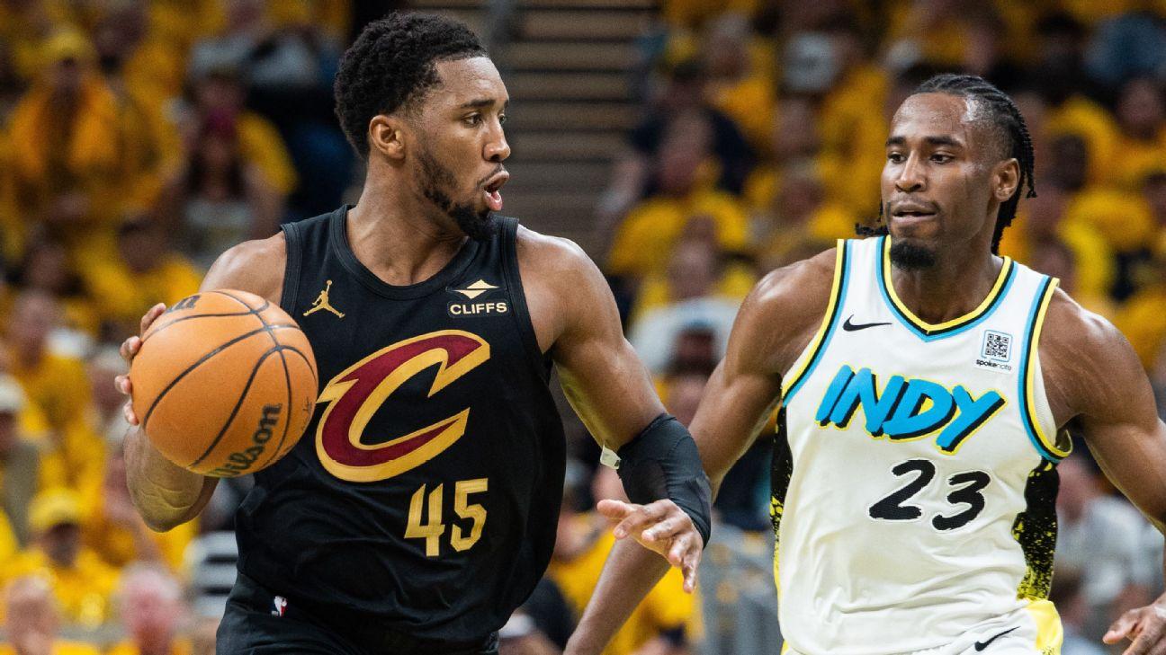Cavs' Mitchell to start must-win Gm. 5 vs. Pacers