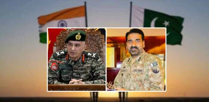 پاک بھارت ڈی جی ایم اوز کا تیسری بار ہاٹ لائن پر رابطہ ،سیز فائر برقرار رکھنے پر اتفاق