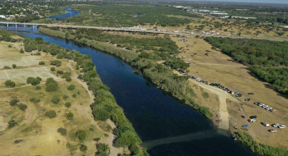 Female child crossing river between Mexico and US drowned