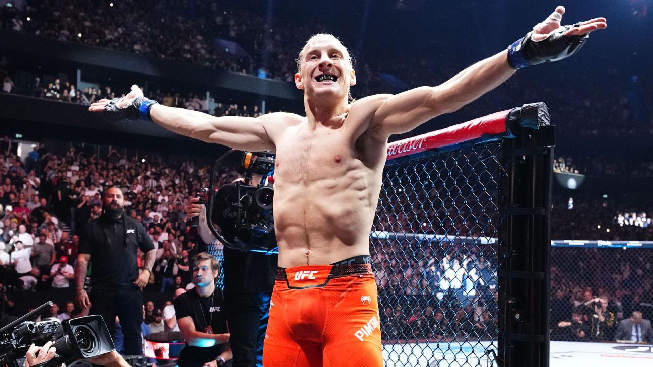 UFC's Pimblett eyes Gaethje next, maybe Topuria