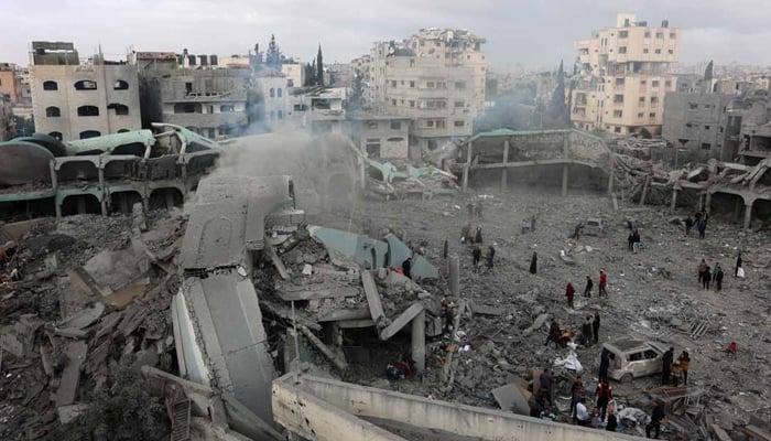 غزہ میں اسرائیلی فوج کی قتل و غارت جاری، مزید 250 فلسطینی شہید ہوگئے
