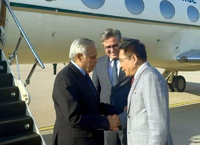 Dar arrives in Beijing for key visit amid regional tensions