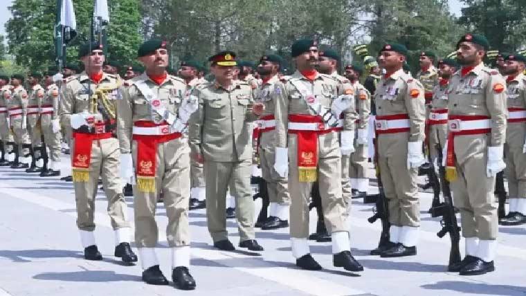 فیلڈ مارشل سید عاصم منیر کے اعزاز میں یادگار شہدا جی ایچ کیو پر تقریب کا انعقاد، خصوصی گارڈ آف آنر پیش