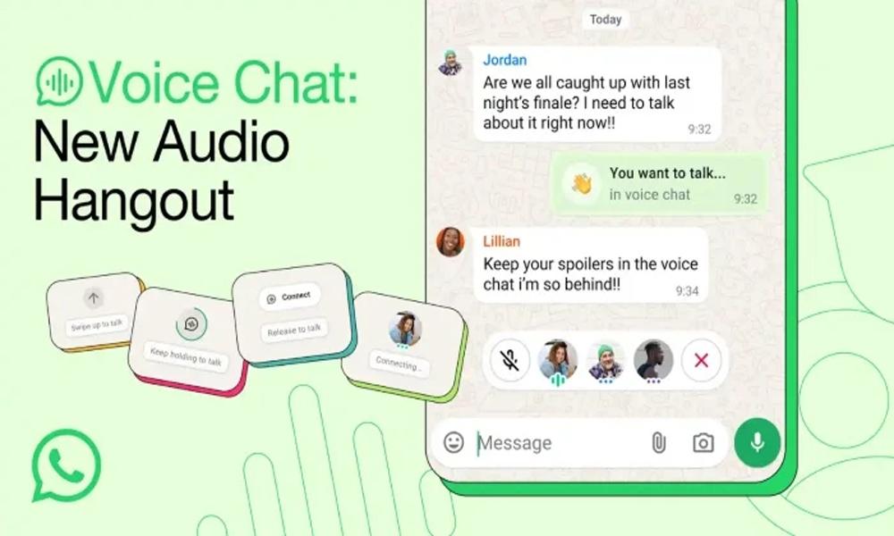 WhatsApp voice chat feature now available for all groups