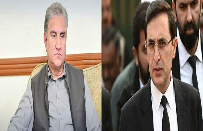 چیئرمین پی ٹی آئی بیرسٹر گوہر کی شاہ محمود قریشی سے ملاقات، سیاسی امور پر تبادلہ خیال