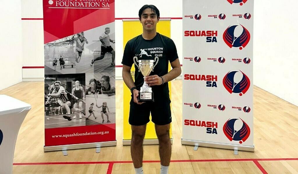 Ashab Irfan grabs South Australian Open Squash title for Pakistan