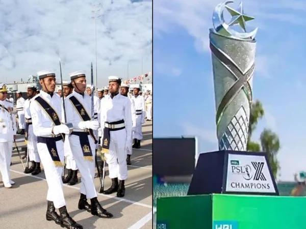 پی ایس ایل فائنل میں پاک بحریہ کے بہادر سپوتوں کو زبردست خراج تحسین پیش ،اعلیٰ شخصیات کی شرکت