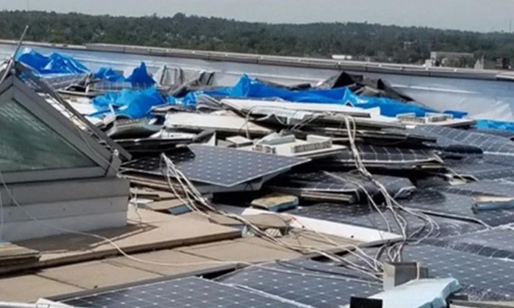 Solar panels blamed for 80pc damage caused by storms in Punjab