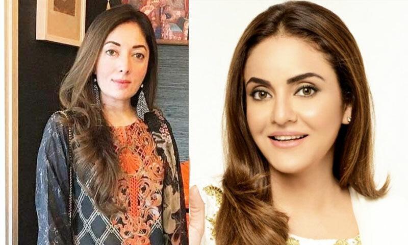 نادیہ خان نے شرمیلا فاروقی کو کارروائی کے اعلان پر جواب دے دیا