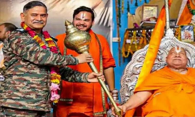 Gen Dwivedi’s religious visit alarms secular circles