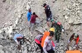 انڈونیشیا: کان میں خوفناک حادثہ،19افراد ہلاک، درجنوں مزدور دب گئے