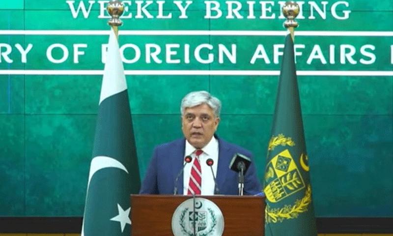  بھارت دھمکیوں اور غلط بیانی سے اپنے مقاصد حاصل نہیں کر سکتا،ترجمان دفتر خارجہ