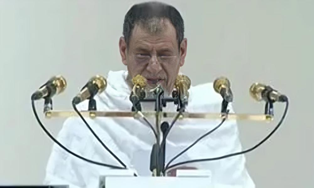 Messenger of Allah (ﷺ) said, "Worship Allah as if you are seeing Him," Hajj Sermon