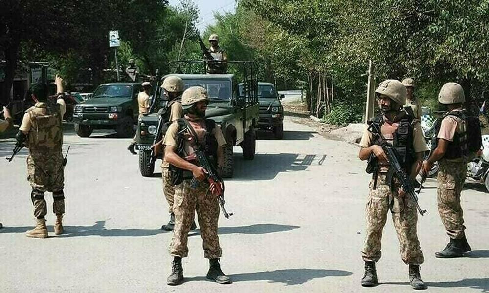 Four terrorists killed in security forces operation in Harnai