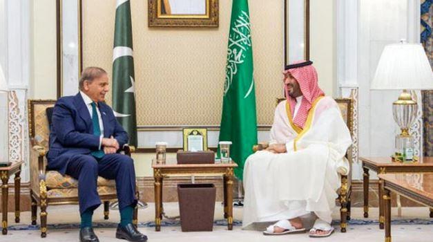 PM Shehbaz meets Saudi Crown Prince, discusses bilateral ties and regional stability