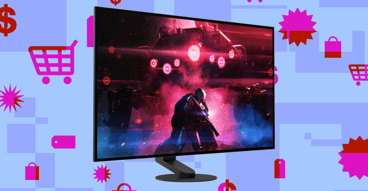 One of the sleekest OLED gaming monitors around is 35 percent off