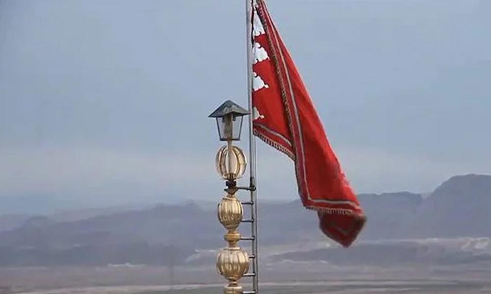 Iran hoists red flag Jumkran Mosque