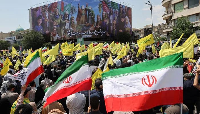 اسرائیلی جارحیت کے خلاف ایرانی عوام سڑکوں پر،جوابی کارروائی کا مطالبہ