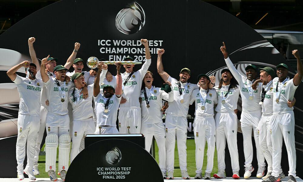 South Africa thrash Australia by five wickets to win World Test Championship