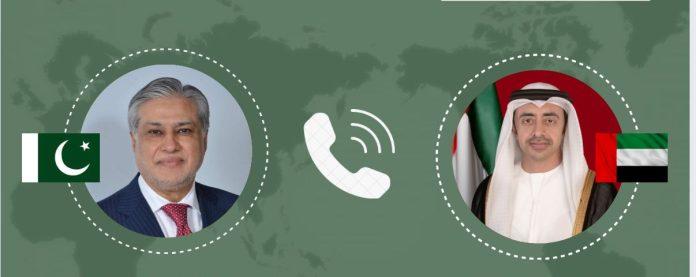 Pakistan, UAE DPMs discuss situation post Israel attacks on Iran