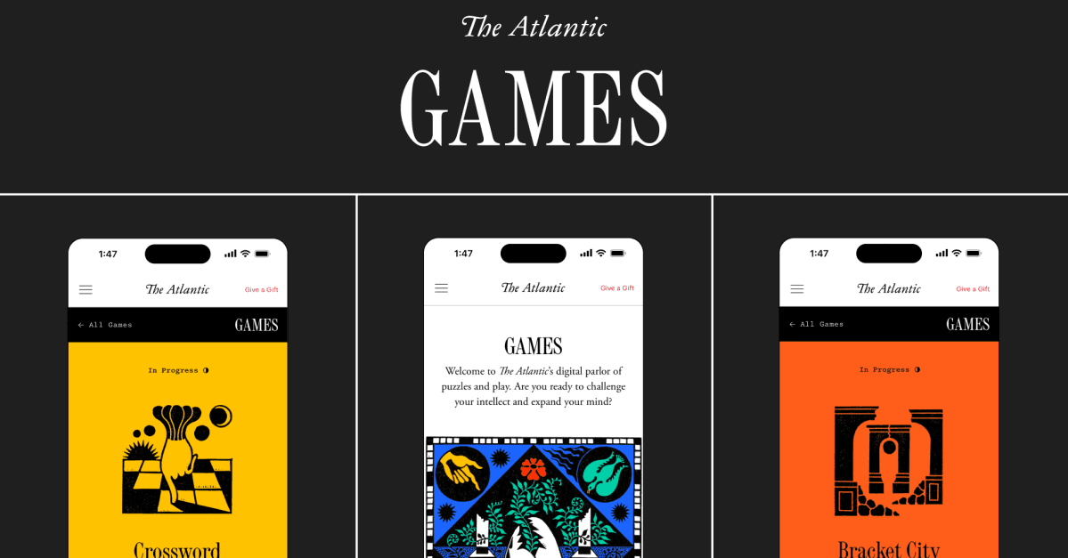 The Atlantic is making a big push into games