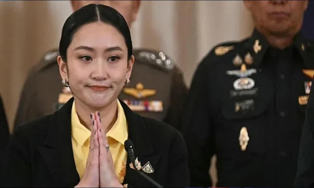 Thai PM in trouble after phone call with former Cambodian PM leaked
