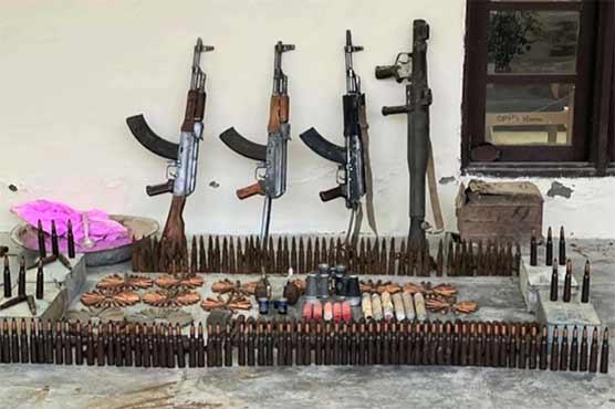جنوبی وزیرستان: دہشتگردوں کے ٹھکانوں پر چھاپہ، اسلحہ برآمد