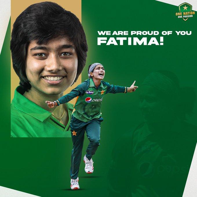 Fatima becomes first woman cricketer from Pakistan to win ICC accolade