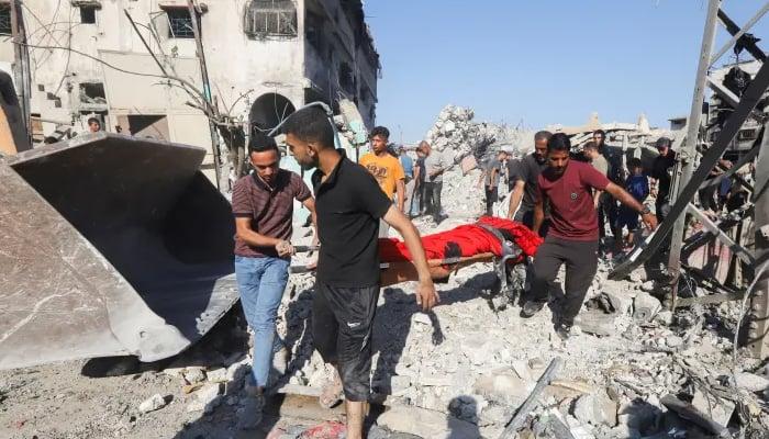 غزہ میں اسرائیلی دہشت گردی جاری، امدادی مراکز پر حملے سے  78 فلسطینی شہید