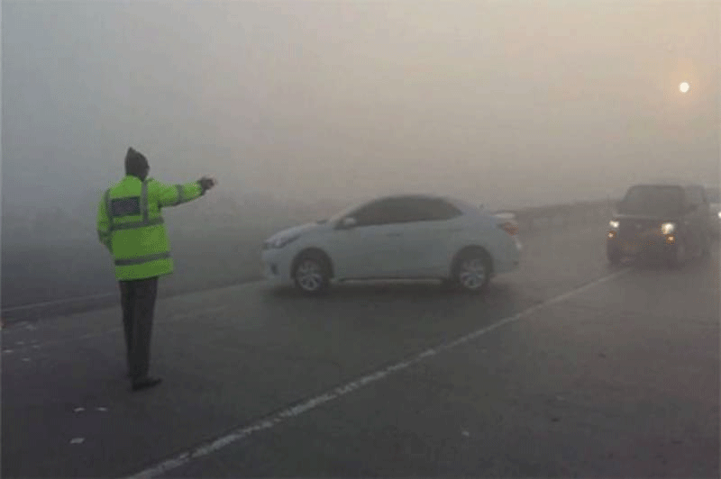 Motorway closed due to dense fog in parts of Punjab