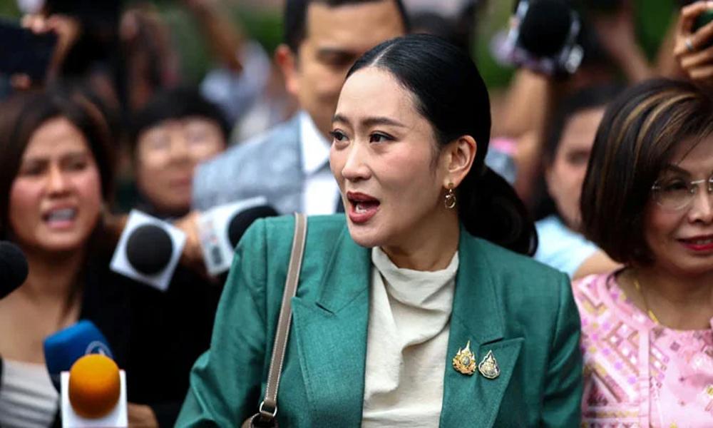 Thai court suspends PM over phone call leak