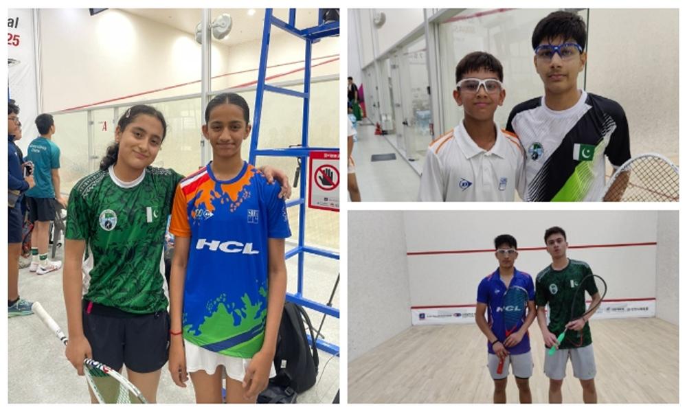 Asian Junior Squash Championship: 5 Pakistani players qualify for semi-finals