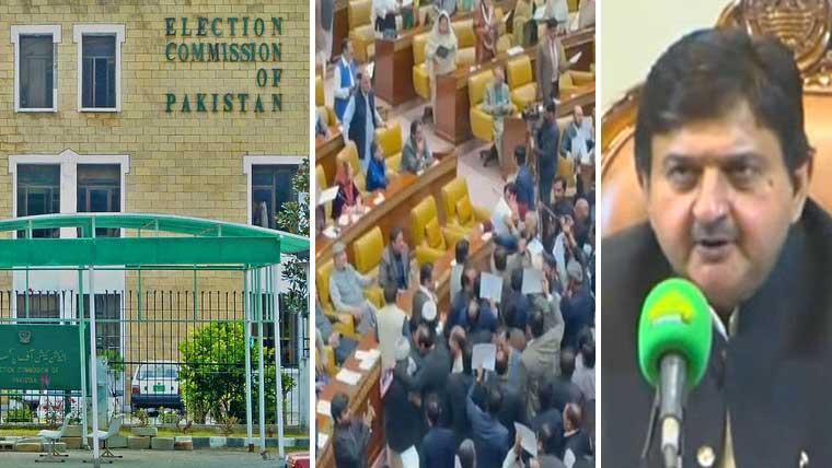 احتجاج کا معاملہ ، سنی اتحاد کونسل کے 26 ارکان کے خلاف الیکشن کمیشن میں ریفرنس دائر