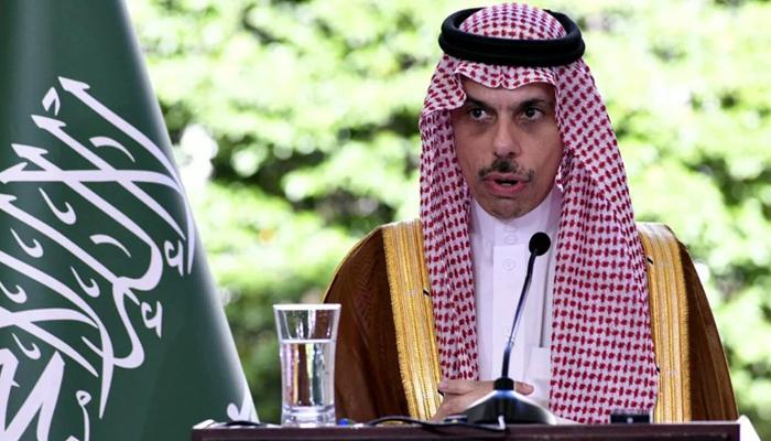 شہزادہ فیصل بن فرحان کی ماسکو میں لاوروف سے ملاقات، فلسطین پر دوٹوک مؤقف