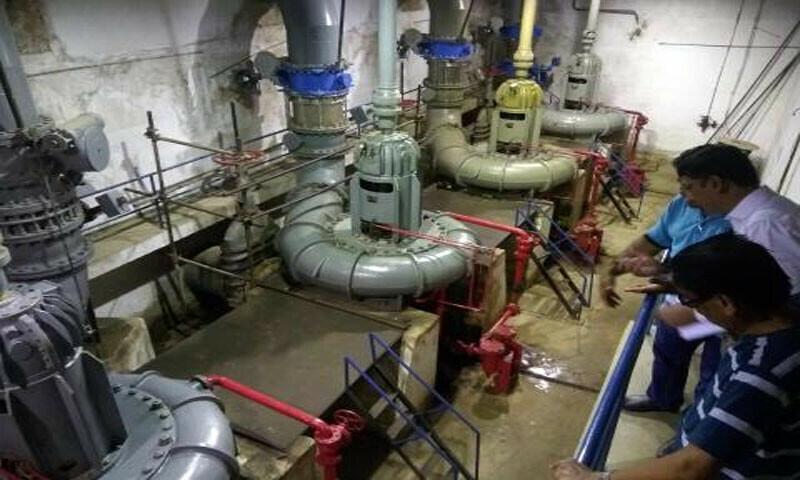 کراچی کے اہم ترین واٹر سپلائی نظام میں ایک بار پھر بڑا خلل، دھابیجی پمپنگ اسٹیشن پر  بجلی کا  بریک ڈاؤن
