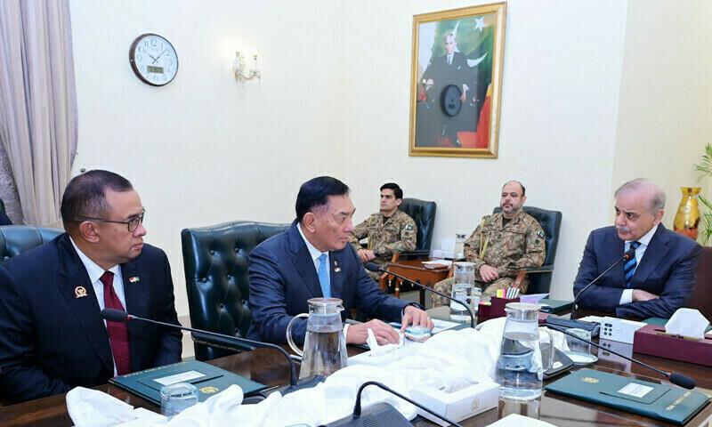 وزیراعظم سے انڈونیشین وزیر دفاع کی ملاقات،تمام شعبوں میں تعاون بڑھانے پر اتفاق