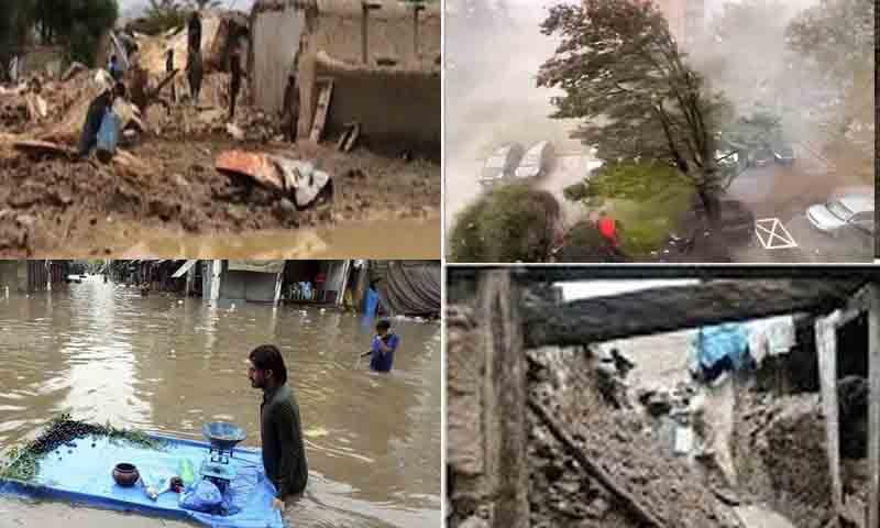حالیہ بارشوں اور آندھی سے پنجاب میں 10 افراد جاں بحق، 92 شدید زخمی