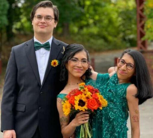 Conjoined twin Carmen Andrade marries longtime love in intimate ceremony