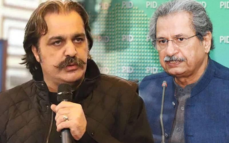 لانگ مارچ توڑ پھوڑ کیس: علی امین گنڈاپور اور شفقت محمود کو ذاتی حیثیت میں طلبی کا حکم