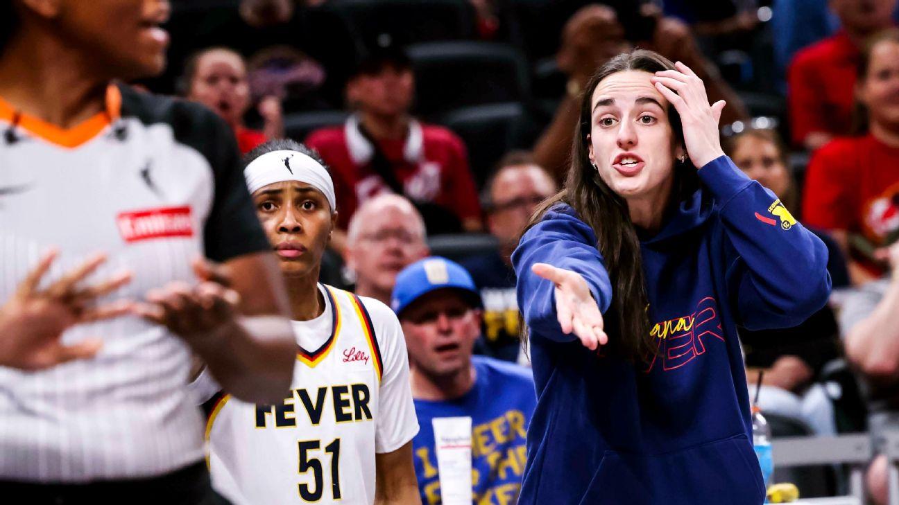 WNBA refs criticized for inconsistency in how games are called