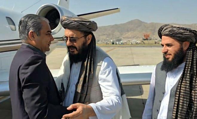 Federal Interior Minister Mohsin Naqvi arrives in Kabul on official visit