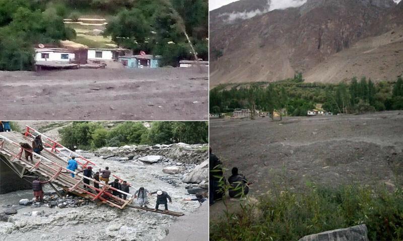 اسکردو  میں ایک اور  کلاؤڈبرسٹ ، شدید سیلاب نے بڑے پیمانے پر تباہی مچادی