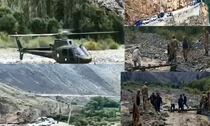 بابوسرٹاپ:کلاؤڈ برسٹ میں جاں بحق افراد کی تعداد 9 ہوگئی، 10 سے 12 افراد تاحال لاپتہ