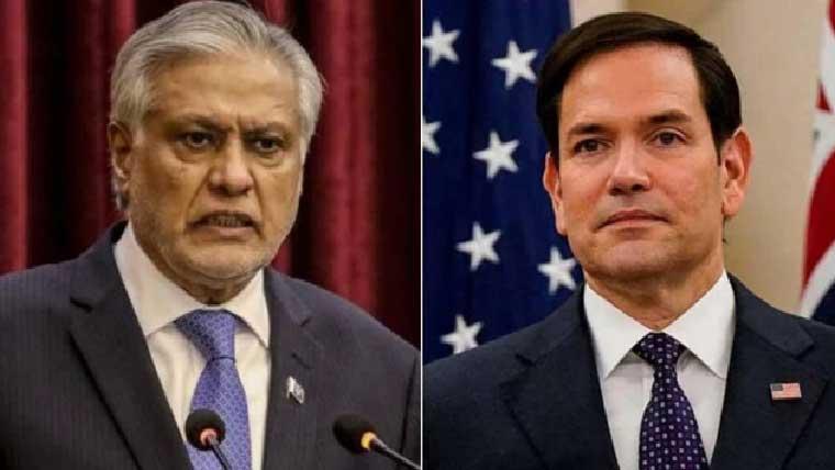اسحاق ڈارکی امریکی وزیر خارجہ مارکو روبیو سے ملاقات،دہشتگردی سمیت مختلف امور پر تبادلہ خیال