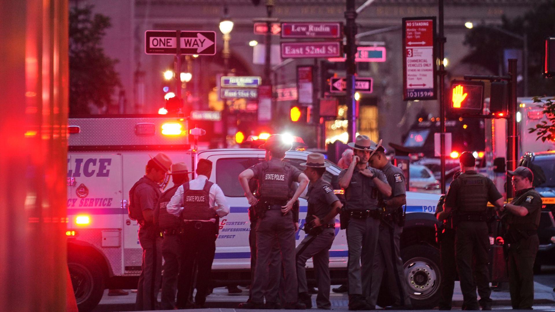 Four killed in Manhattan shooting; gunman dies by suicide
