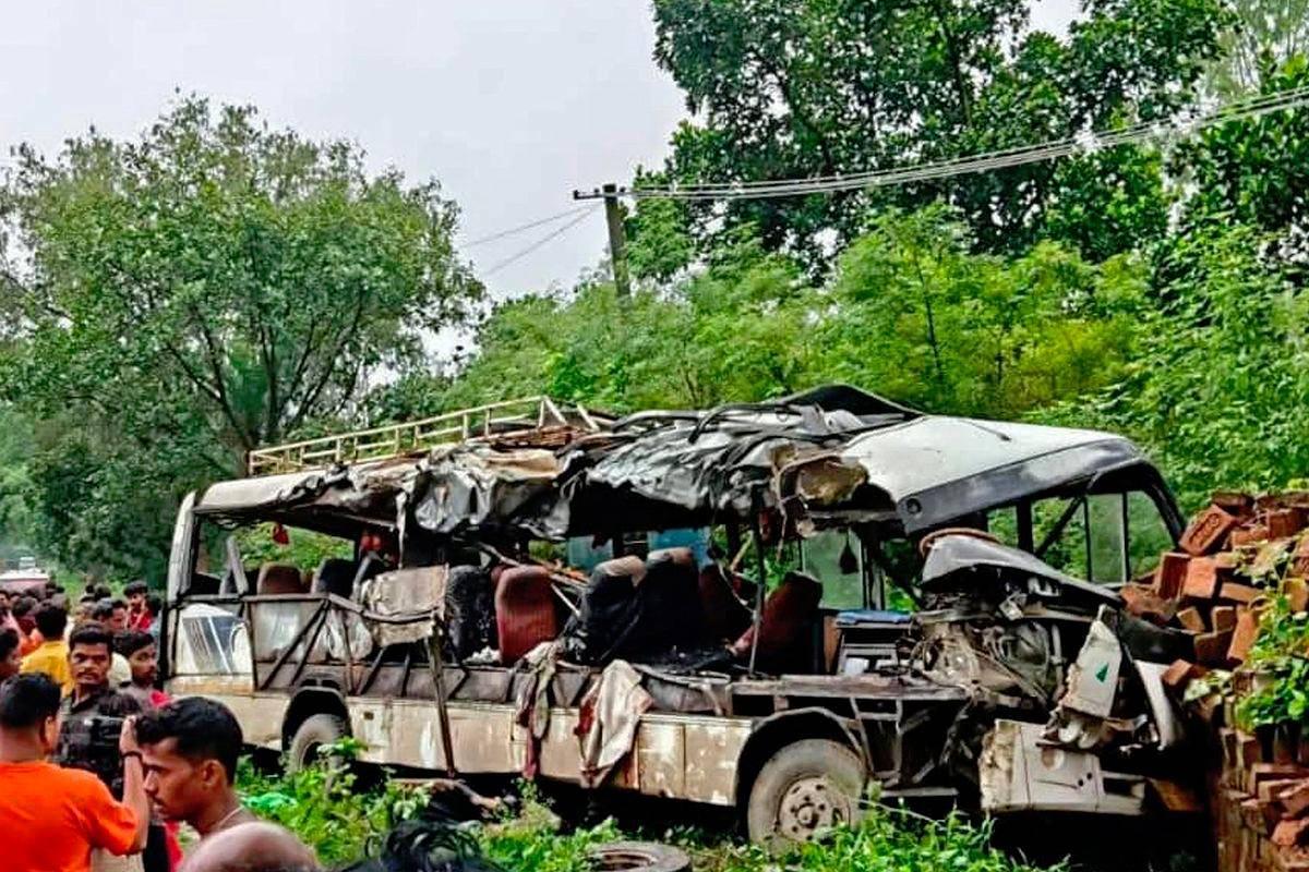 Deadly crash in India’s Jharkhand leaves 18 pilgrims dead