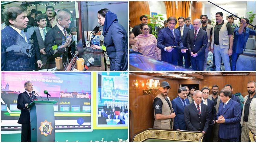 PM Shehbaz launches Pakistan-Business Express train