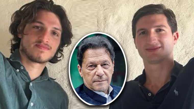 عمران خان  نے اپنے بیٹوں کو پاکستان آنے سے نہیں روکا ، پی ٹی آئی