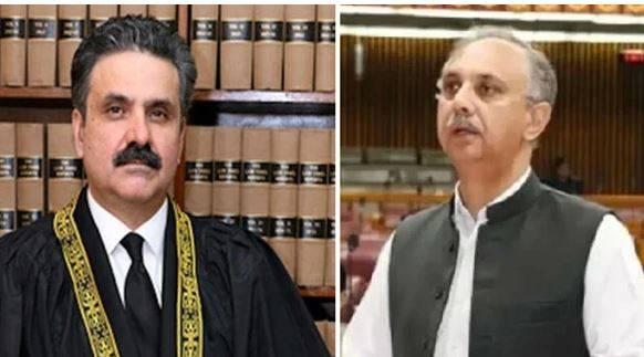 چیف جسٹس کی دعوت پر اپوزیشن لیڈر عمر ایوب کا اسلام آباد میں ملاقات سے انکار