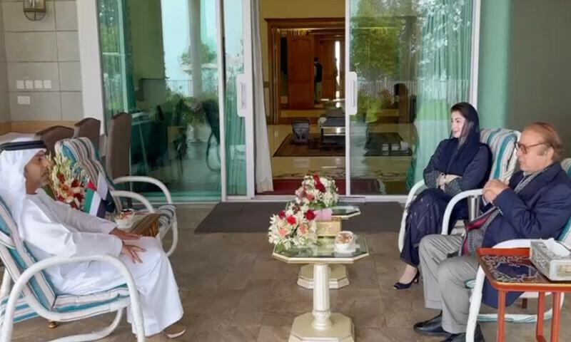 نواز شریف،اورمریم نوازسے یو اے ای کے سفیر کی ملاقات، دوطرفہ تعاون کےفروغ پر اتفاق